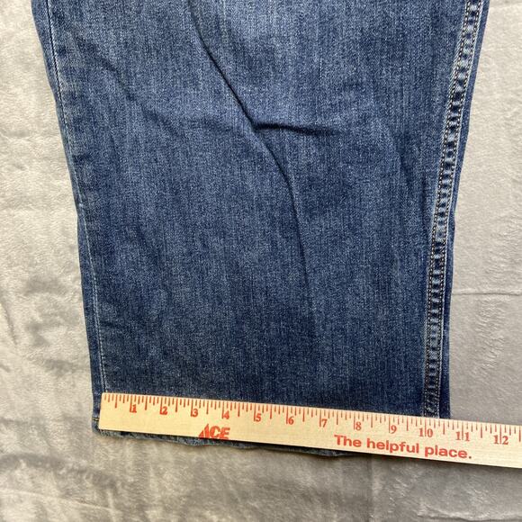 Levi's 559 Relaxed Fit Jeans Men's Size 54x30 Dark Blue Denim - Picture 7 of 10